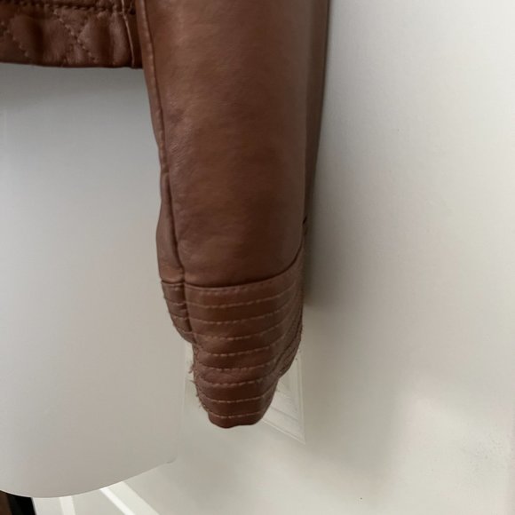 *2x HP* Alfani Faux Leather Moto Jacket SP - Picture 4 of 11